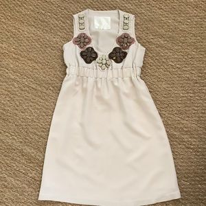 Karta Cream Cocktail Dress size xs